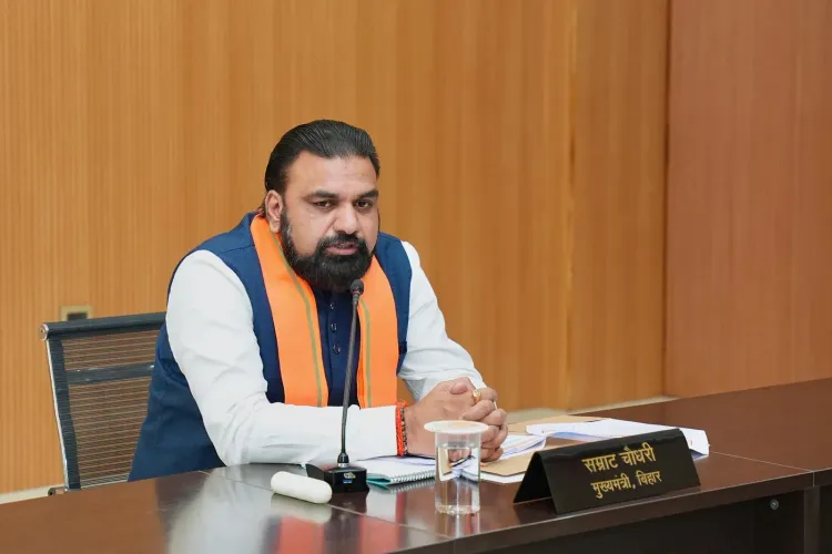 CM Samrat Choudhary Reviews Youth & Skill Dept in Patna