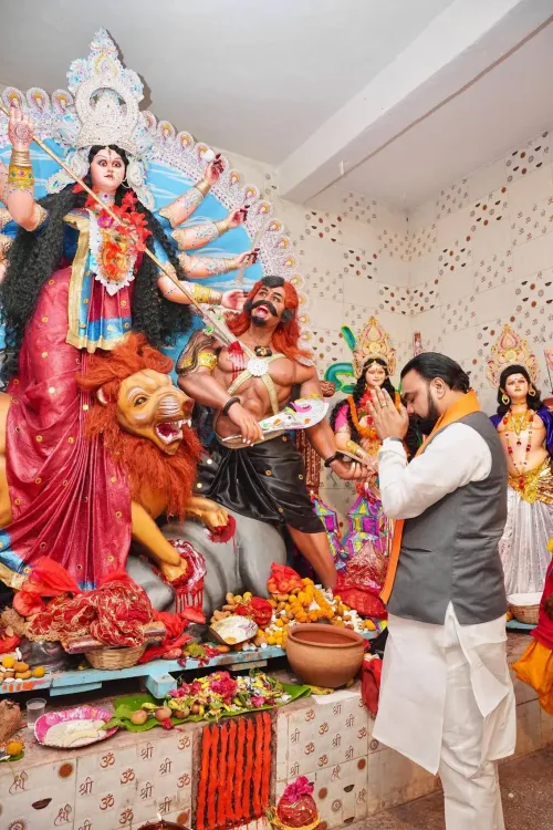 CM Samrat Choudhary seeks Bihar's wellbeing on Mahanavami