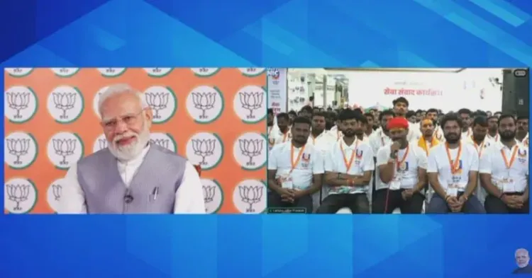 CM Samrat Choudhary shares PM Modi's live address to Seva Yatris