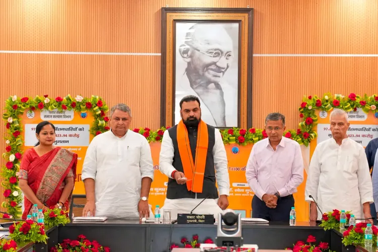 CM Samrat Choudhary transfers Rs 1,423 cr pension funds in Bihar