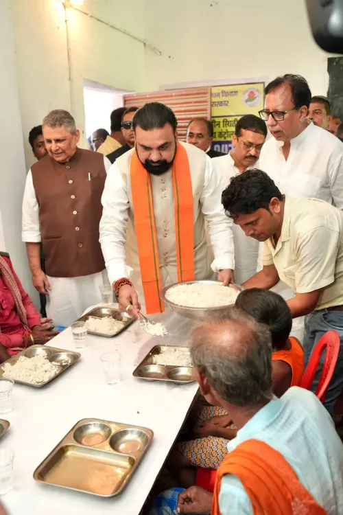 CM Samrat Choudhary visits Champaran flood camps, orders ₹7,000 relief before Dussehra