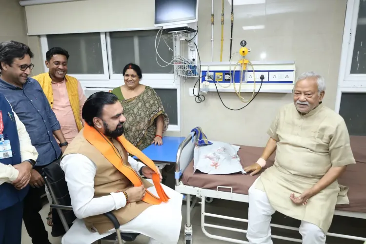 CM Samrat Choudhary visits Deputy Speaker at IGIMS Patna