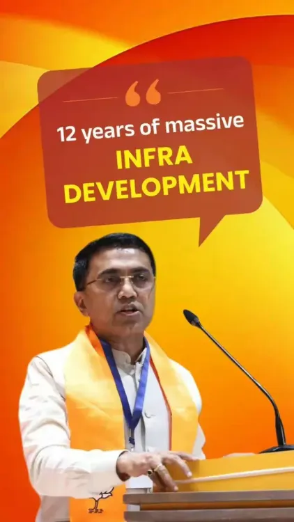 CM Sawant: 12 Years of Infrastructure Reshaped Goa