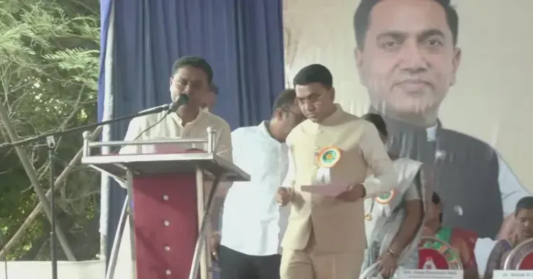 CM Sawant Addresses Goans via Live Social-Media Broadcast