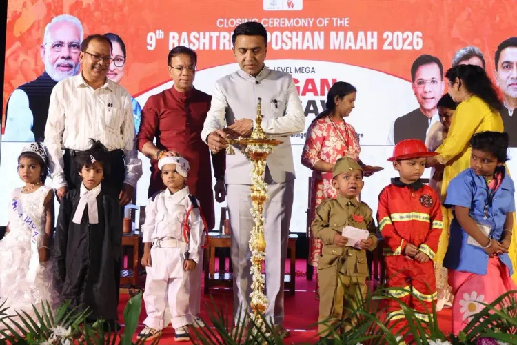 CM Sawant closes Rashtriya Poshan Maah 2026 at Taleigao