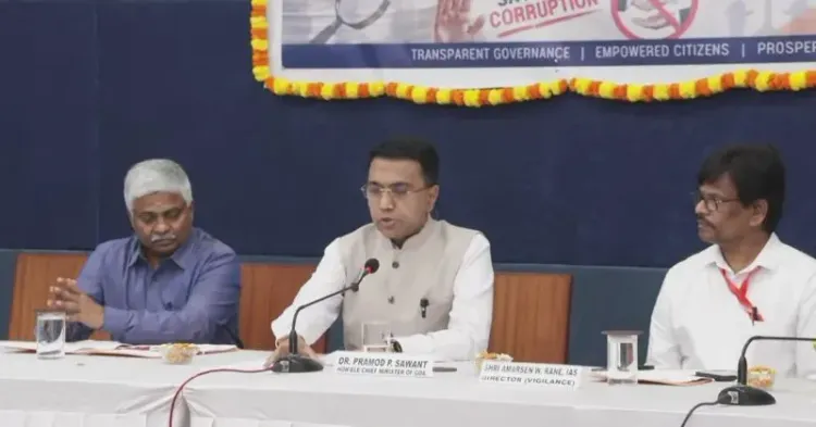 CM Sawant Goes Live for Vigilance Awareness Week 2026