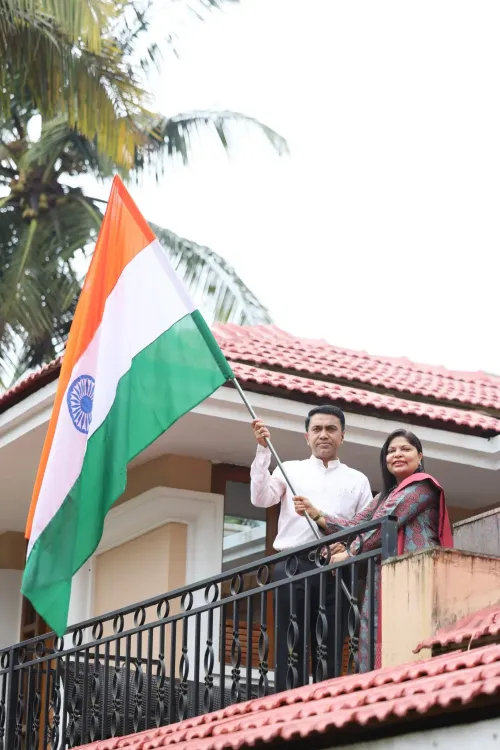 CM Sawant Hoists Tiranga in Sankhali on Independence Day