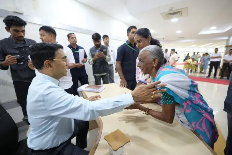 CM Sawant Holds Citizen Grievance Session in Sankhali