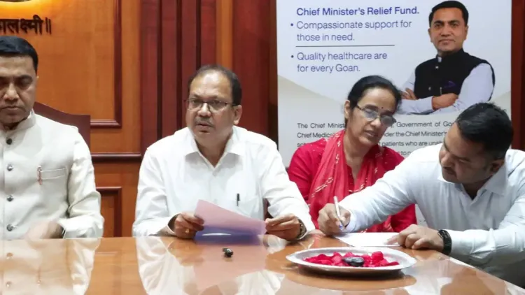 CM Sawant Launches Medical Assistance Cell for Goa Patients