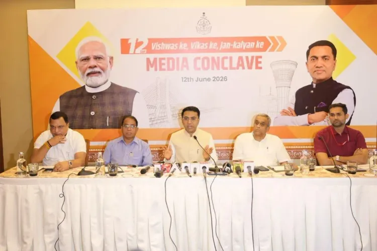 CM Sawant marks 12 years of Modi govt, highlights Goa gains