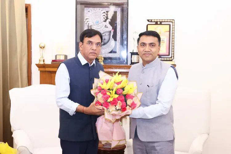CM Sawant Meets Union Minister Mandaviya, Seeks Faster ESI College Margao
