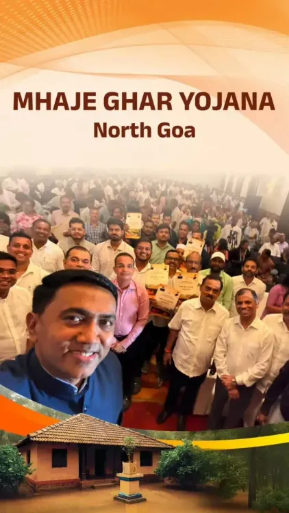CM Sawant Pushes Housing Rights for Mul Goenkars via Mhaje Ghar Yojana