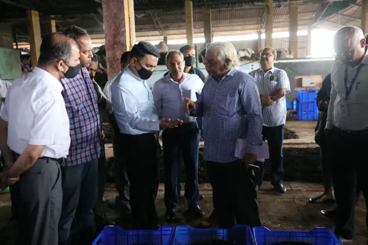 CM Sawant Reviews Nisargruna Composting Tech at Bicholim MRF