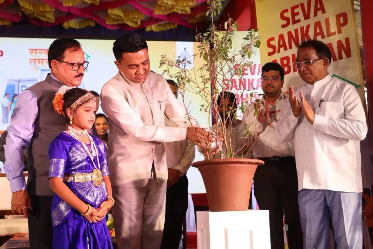 CM Sawant Takes Govt Schemes to Shiroda's Doorstep
