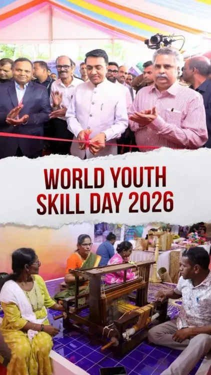 CM Sawant Urges Goa Youth to Skill Up for Viksit Bharat