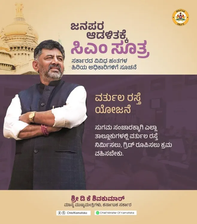 CM Shivakumar Orders Ring Roads in All Karnataka Taluks