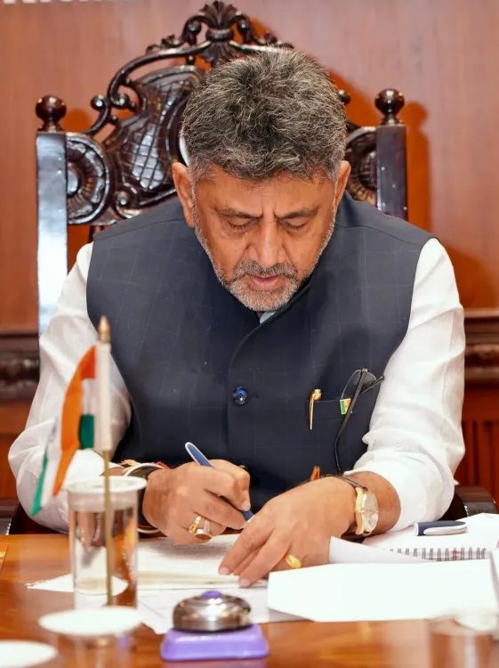CM Shivakumar Reviews Karnataka Finance Dept on Tax, Guarantees