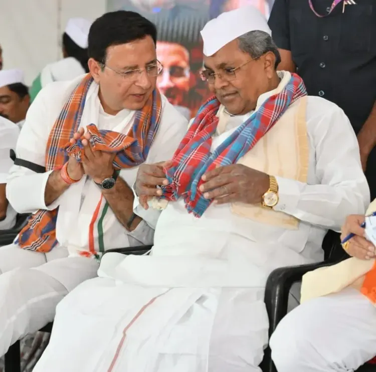 CM Siddaramaiah Extends Birthday Wishes to Congress's Surjewala
