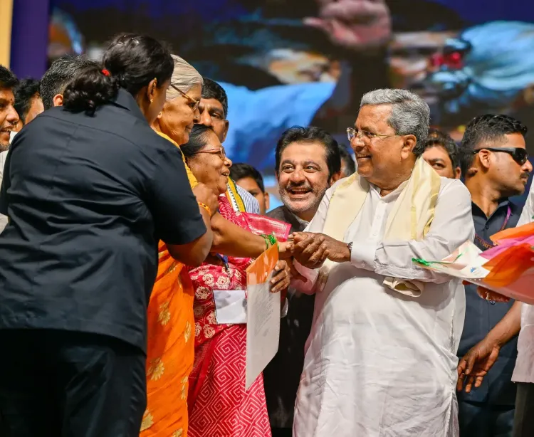 CM Siddaramaiah lays foundation for 80,000-seat stadium in Bengaluru
