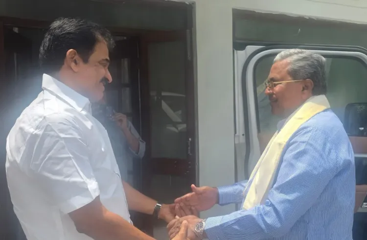CM Siddaramaiah Meets AICC Org Chief Venugopal in Delhi