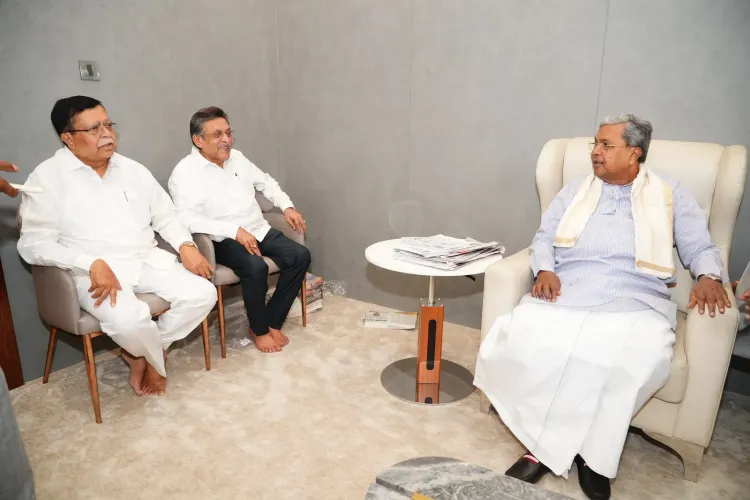 CM Siddaramaiah Meets Former Ministers, MLAs in Bengaluru