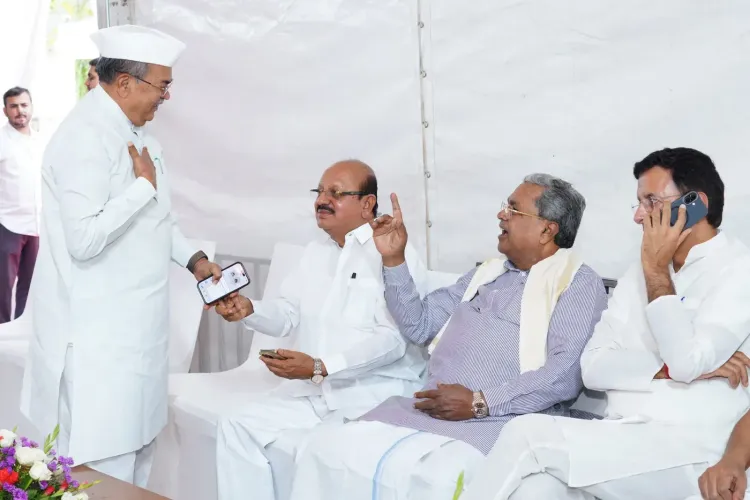 CM Siddaramaiah Rallies Congress MLAs for Council Poll Win