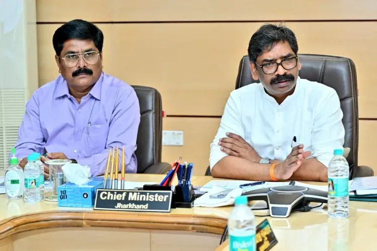 CM Soren Reviews Jal Jeevan Mission, Orders Faster Water Access