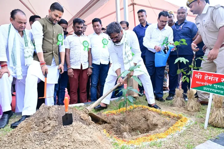 CM Soren: Tree Planting Alone Won't Save Jharkhand's Forests