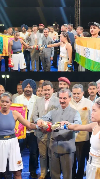 CM Sukhu Backs Pro-Boxing to Build Youth Discipline in HP
