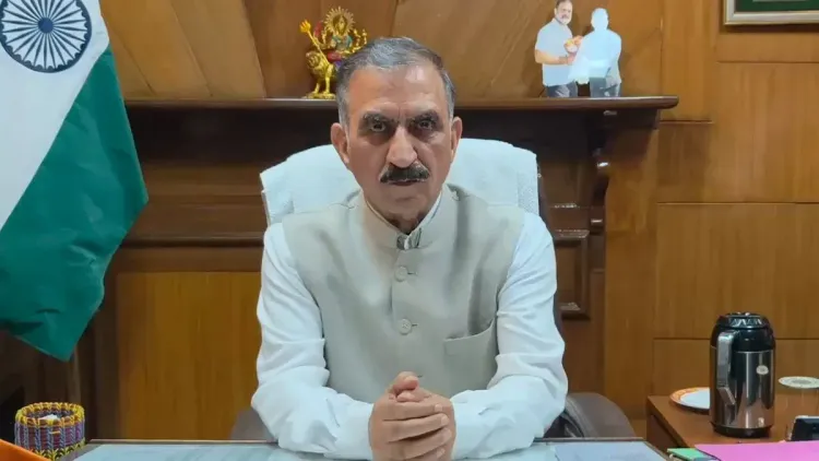 CM Sukhu calls candle march in Shimla over NEET row