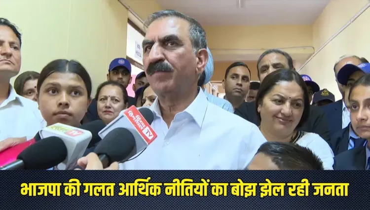 CM Sukhu calls for immediate fuel tax cuts by Centre