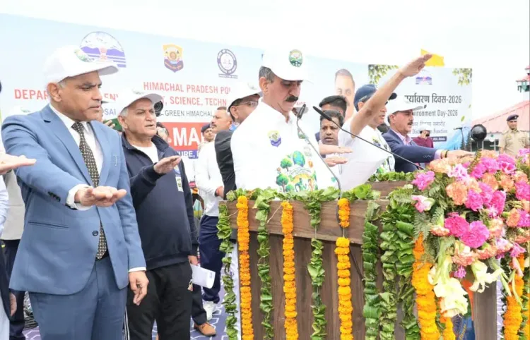 CM Sukhu Calls for Mass Environment Movement at Shimla