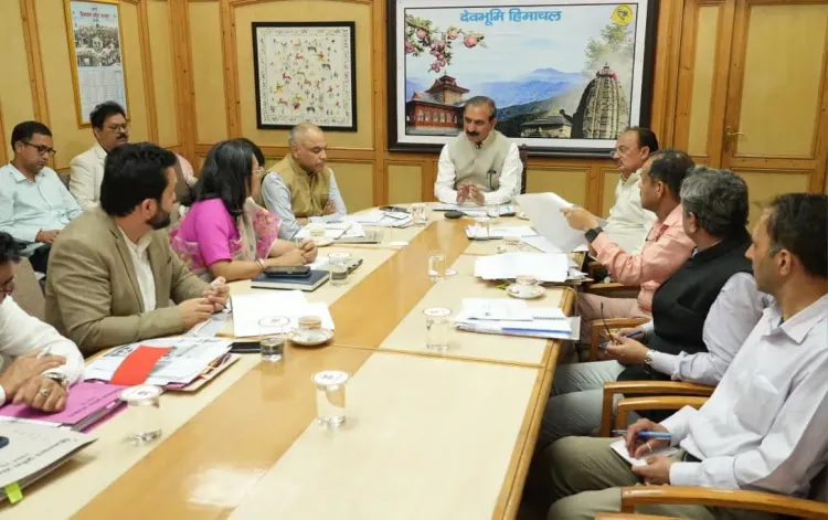 CM Sukhu Chairs Labour Dept Review, Pushes Jobs & E-Vehicle Subsidies