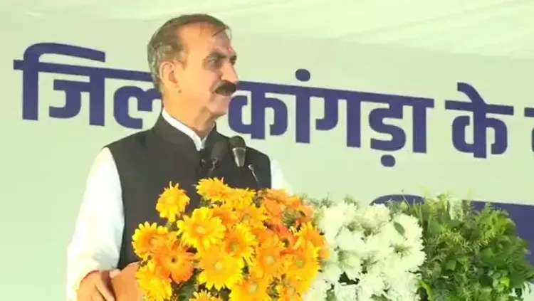 CM Sukhu Claims Historic Win on Kishau Dam Cost Deal