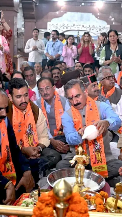 CM Sukhu Condemns Theft of Donations at Ram Temple