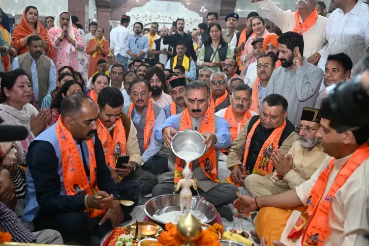 CM Sukhu Invokes Shri Ram's Blessings for Himachal Pradesh