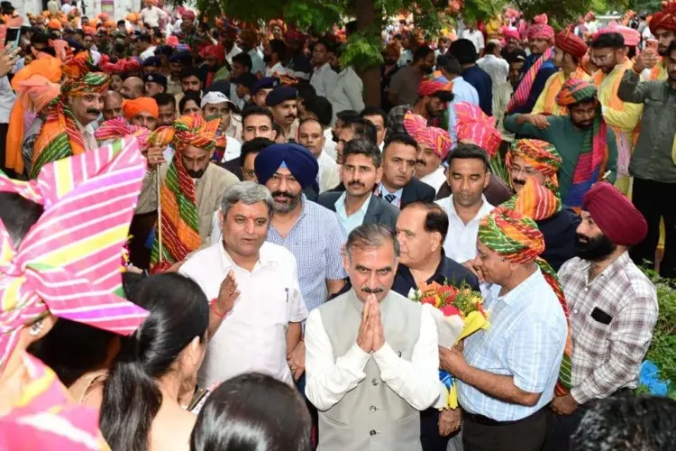 CM Sukhu Marks Minjar Mela's Grand Close in Chamba