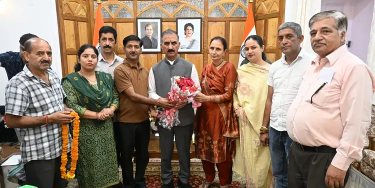 CM Sukhu Meets Bhota Nagar Panchayat Delegation on Development