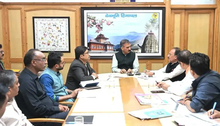 CM Sukhu Reviews Industry Policy, Bulk Drug Park Progress