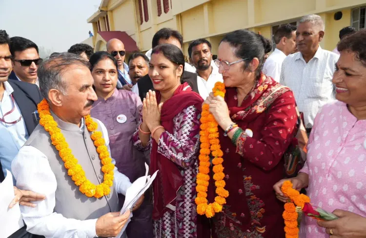 CM Sukhu Thanks Bilaspur Crowds After Luhnu Ground Visit