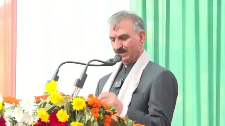 CM Sukhu Unveils Medical Education Reforms in HP