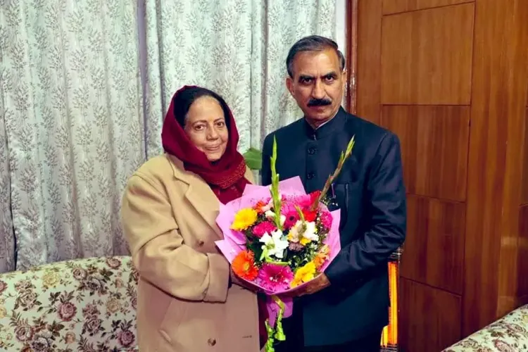 CM Sukhu Wishes Pratibha Singh on Her Birthday