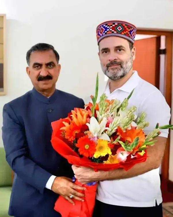 CM Sukhu Wishes Rahul Gandhi on Birthday