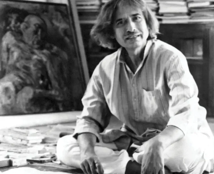 Jogen Chowdhury, legendary Indian painter, dies at 87 in Kolkata
