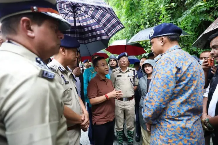 CM Tamang Inspects Teesta Stage VI Tunnel After Fatal July 20 Accident