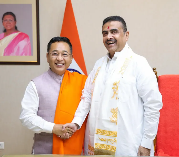 CM Tamang meets WB CM in Kolkata, secures key Sikkim approvals