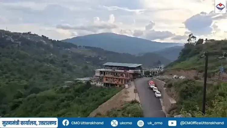 CM Uttarakhand widens key Almora administrative road