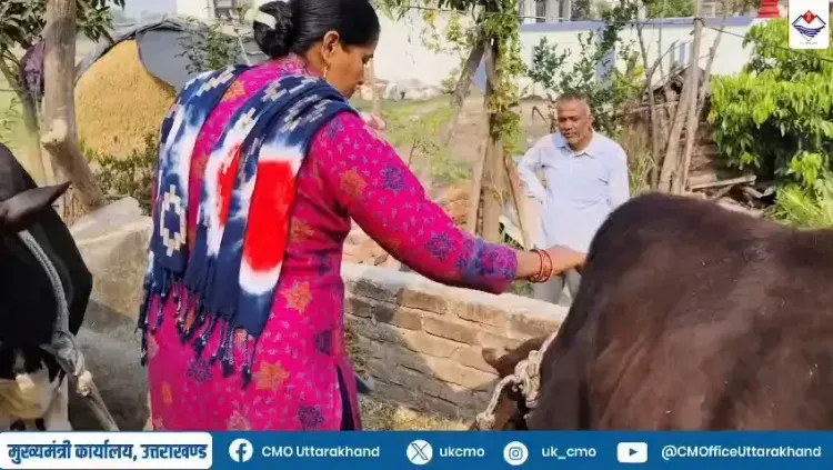 CM Uttarakhand's Livestock Mission Eases Rural Path to Self-Reliance