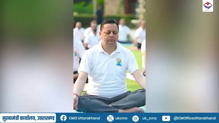 CM Uttarakhand's Office: 'Run for Yoga' and Anti-Drug Rally in Bageshwar