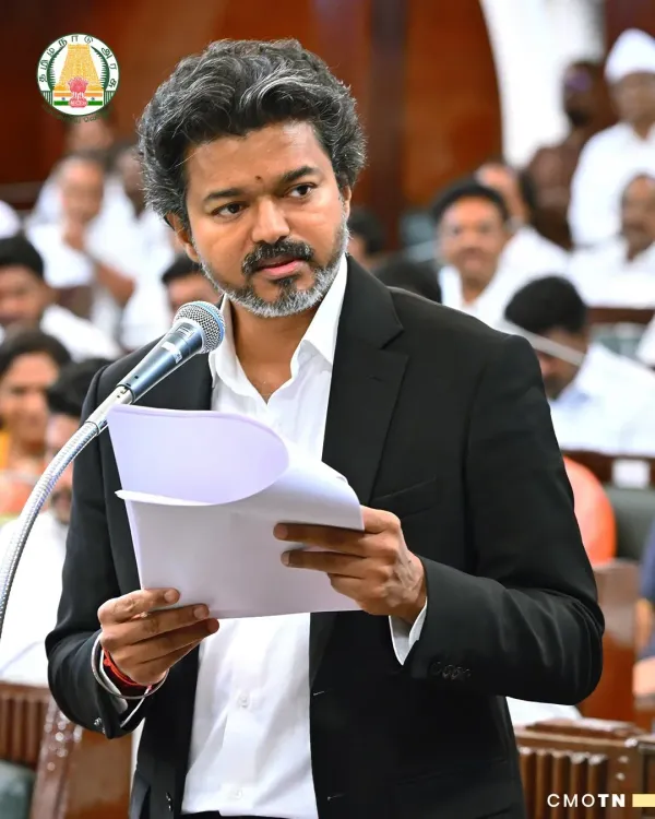 CM Vijay Addresses Tamil Nadu Assembly on Governor's Address